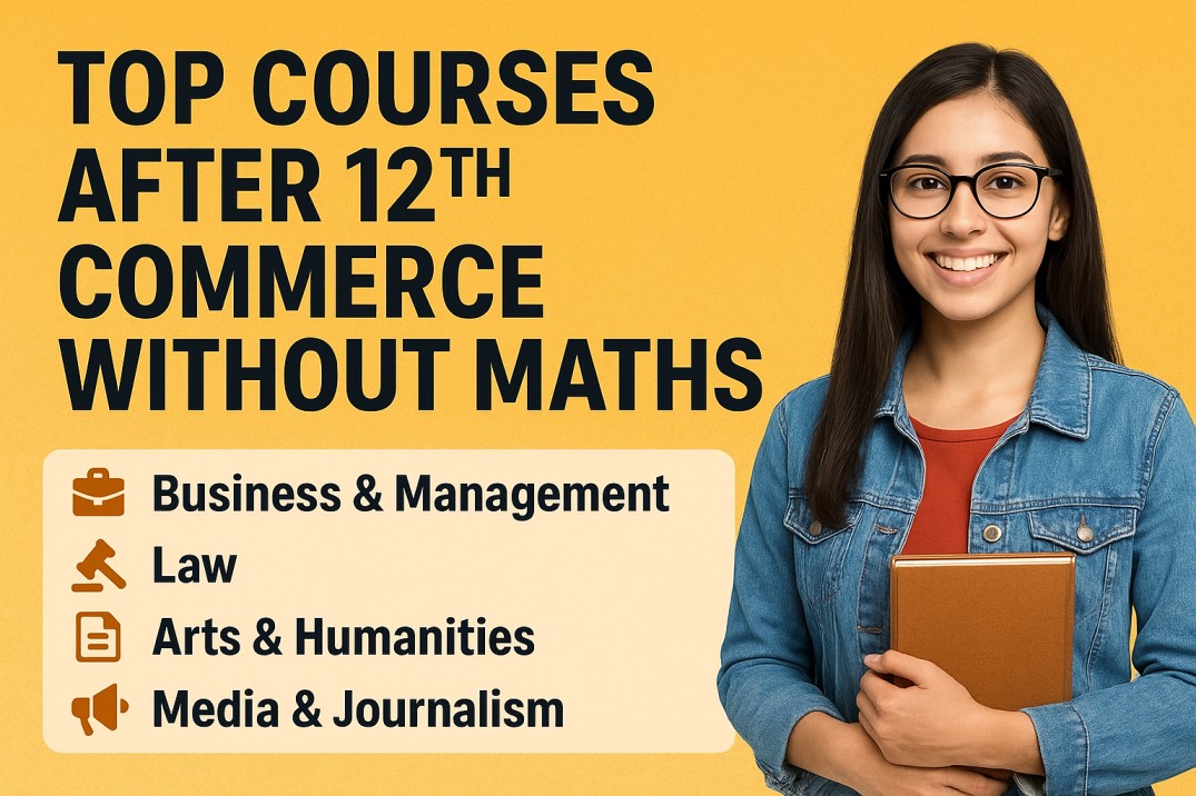 Top Courses After 12th Commerce Without Maths 