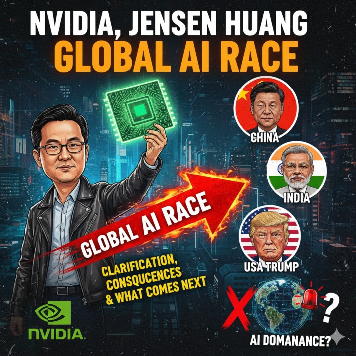 Nvidia, Jensen Huang and the Global AI Race: Clarification, Consequences and What Comes Next