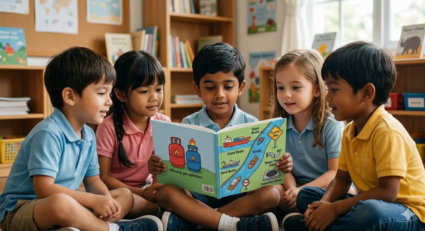 The Story of the Missing Cooking Gas | Explaining the 2026 LPG Crisis for Kids